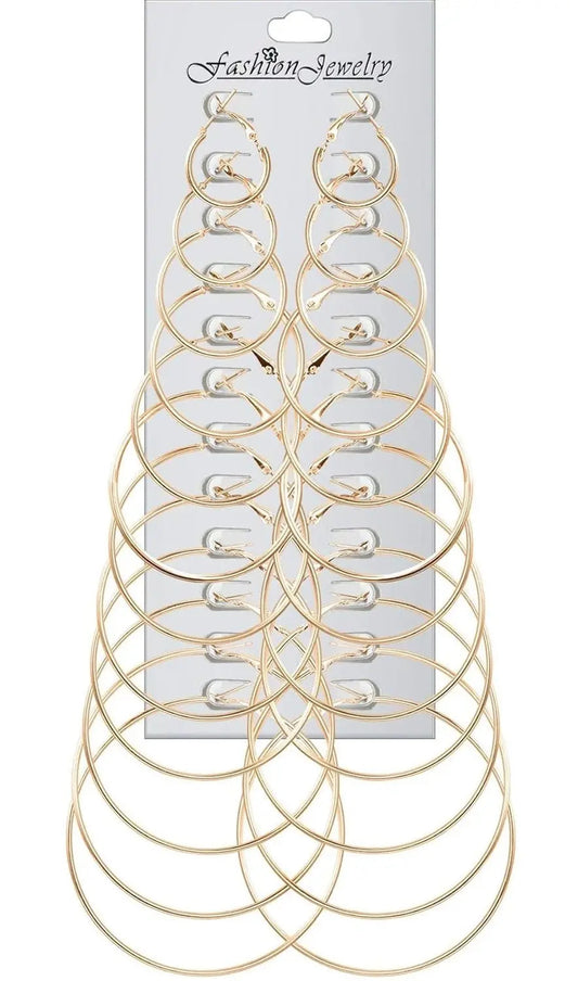 12 Pairs Dangle Earrings Advibe Studio