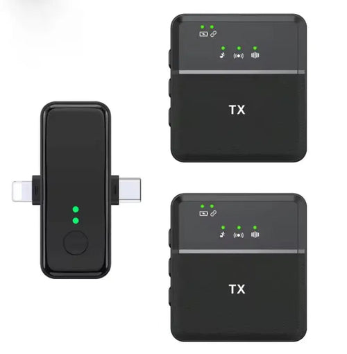 3-in-1 Wireless Lavalier Microphone Advibe Studio