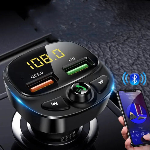 Car Bluetooth Receiver Car Multi-function Cigarette Lighter Car Charger Advibe Studio