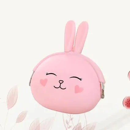 Cartoon Rabit Design Coin Case Advibe Studio