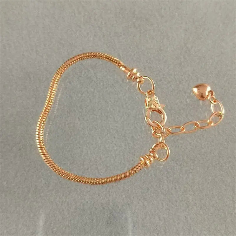 Dreamcatcher Bracelet Female Rose Gold Snake Bones Chain Advibe Studio