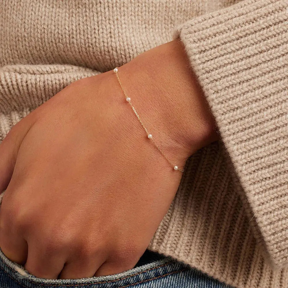 Fashion Simple Pearl Bracelet For Women Advibe Studio