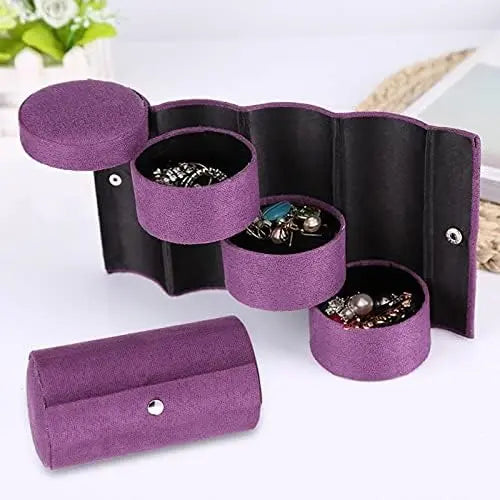 Schellen 3 Layers Portable Rotating Jewellery Box Advibe Studio