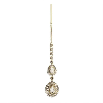 Simple Stylish Water Drop Forehead Chain Headdress Hair Band Advibe Studio
