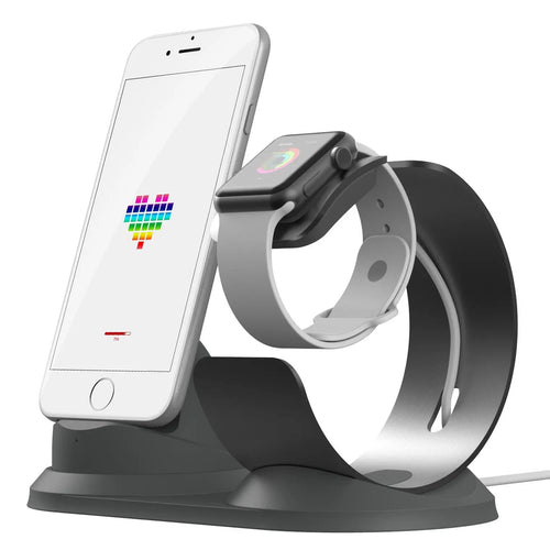 Two-in-one Aluminum Alloy Metal Charging Stand Advibe Studio