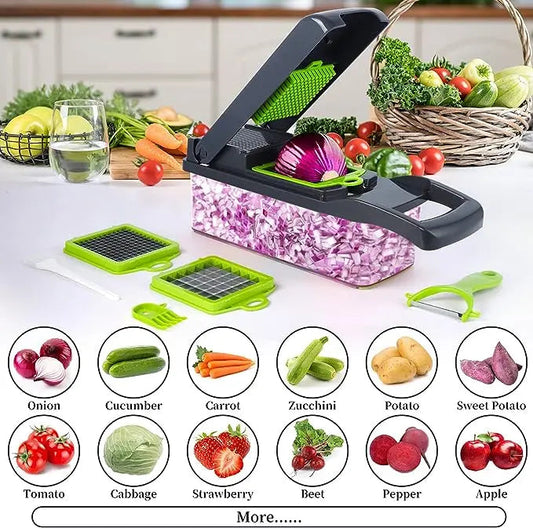 Vegetable Cutter Chopper and Slicer Advibe Studio